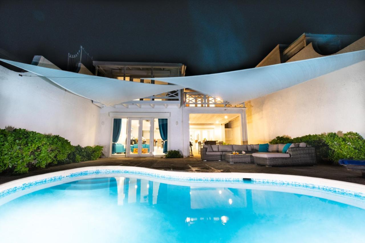 Caprice 9 - Oceanfront Villa - Gated Community With Pool Nassau Eksteriør billede